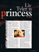 Liv Tyler - Movie Entertainment Magazine May 2009