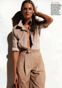 Carmen Kass - Allure Magazine Scans